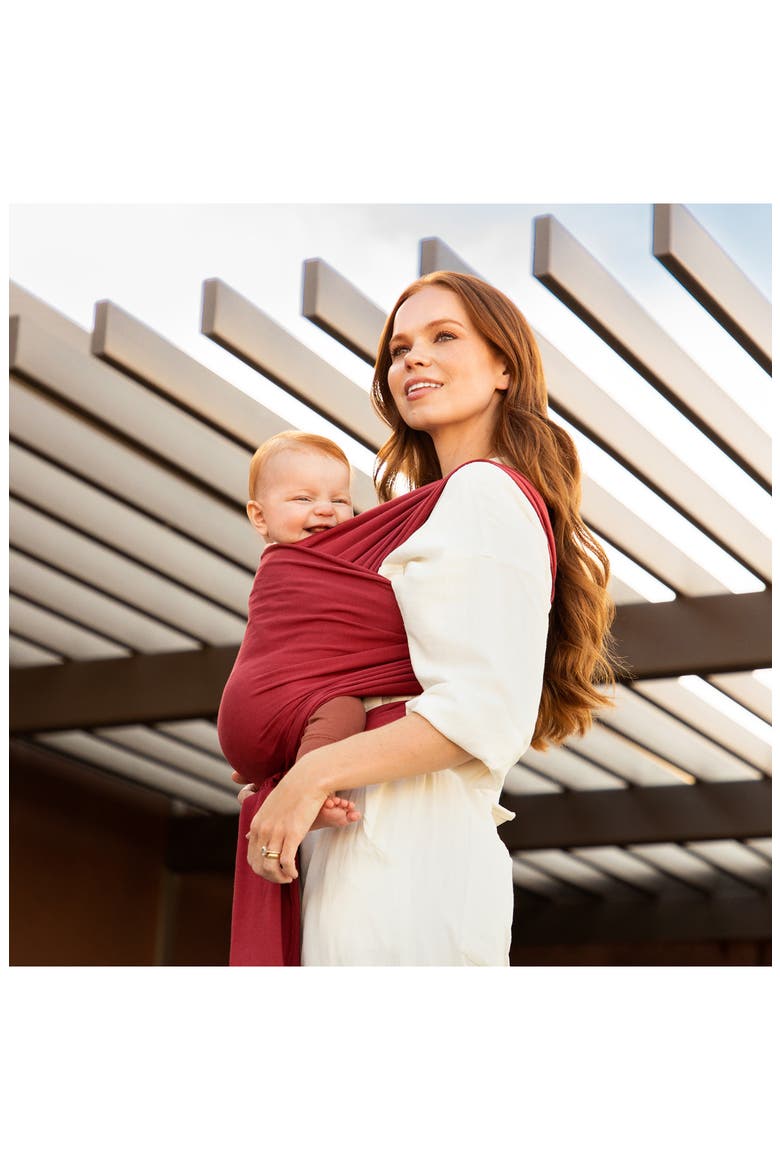 Classic Baby Wrap Carrier, Alternate, color, RUBY