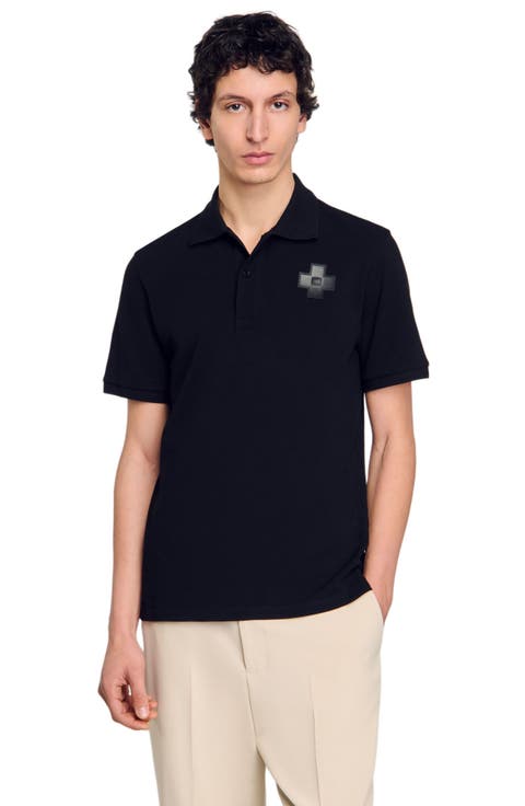 Cotton polo shirt