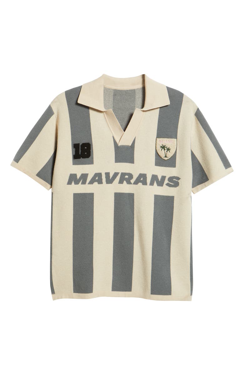 MAVRANS Stripe Knit Soccer Jersey, Alternate, color,
