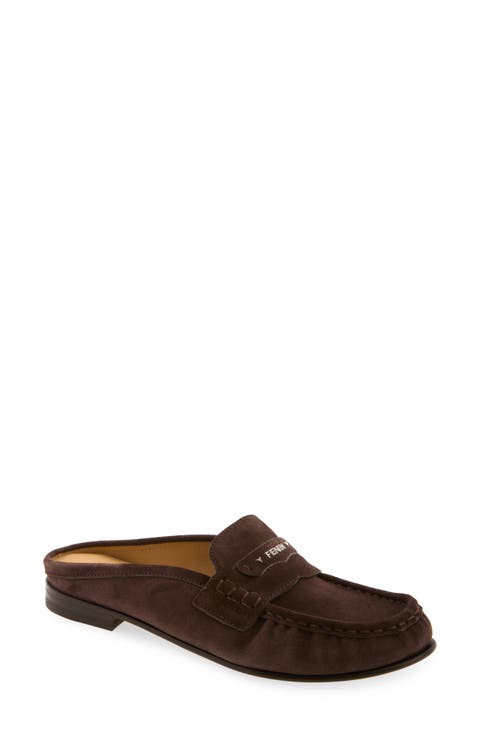 Scrunch Leather Mule