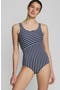  Deep Sea/White Media Stripe