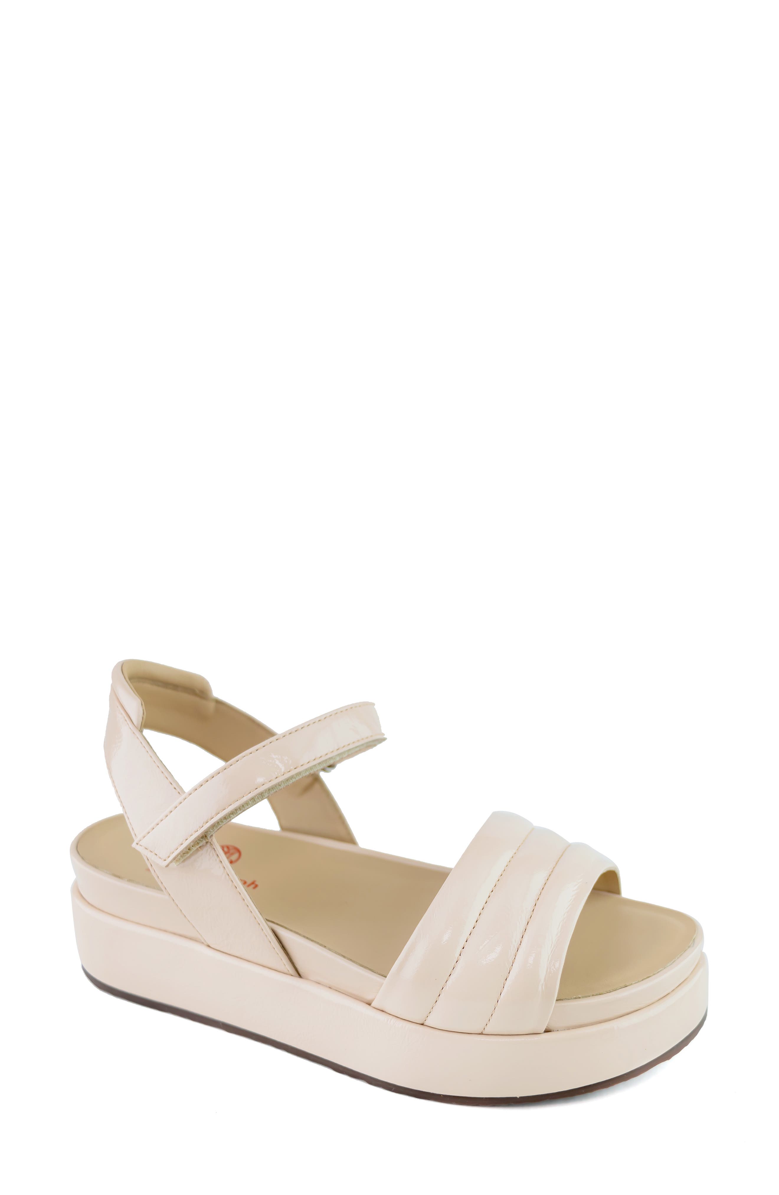 Marc Joseph New York Catherine Lane Ankle Strap Platform Wedge Sandal, Main, color, 