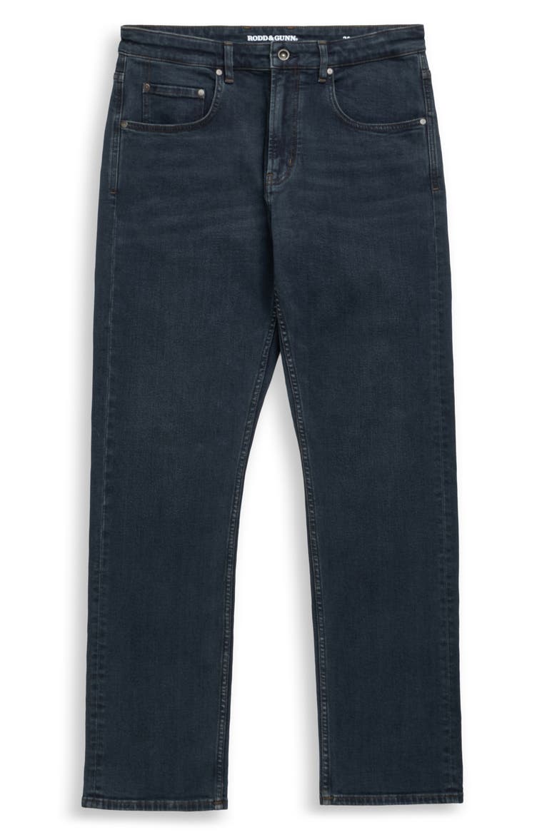 Linden Straight Leg Jeans, Alternate, color, BLUE BLACK