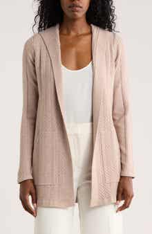 CYRUS Cable Knit Hooded Cardigan