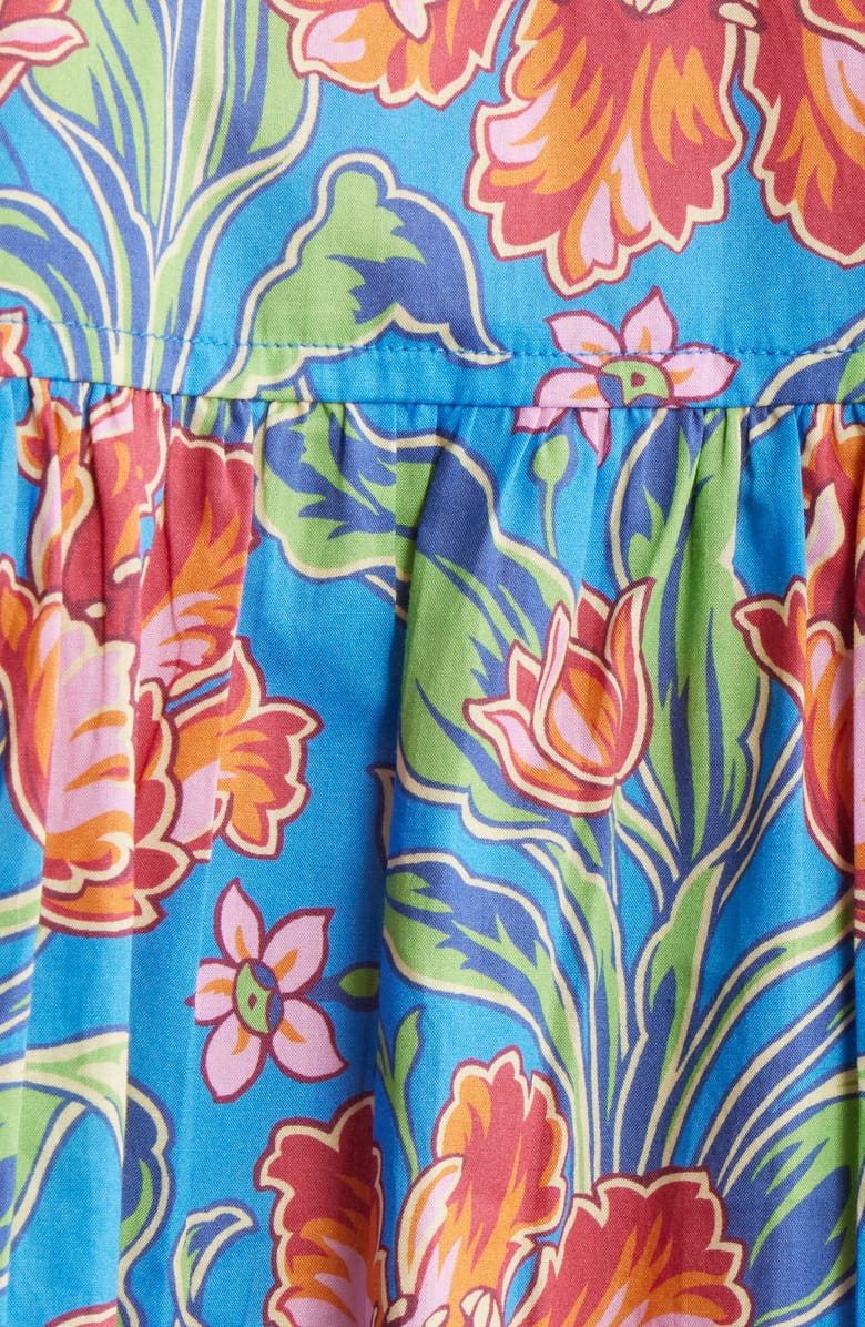 LOVE THE LABEL Junie Floral Print Shirt, Alternate, color, Archive Tulip Liberty Print