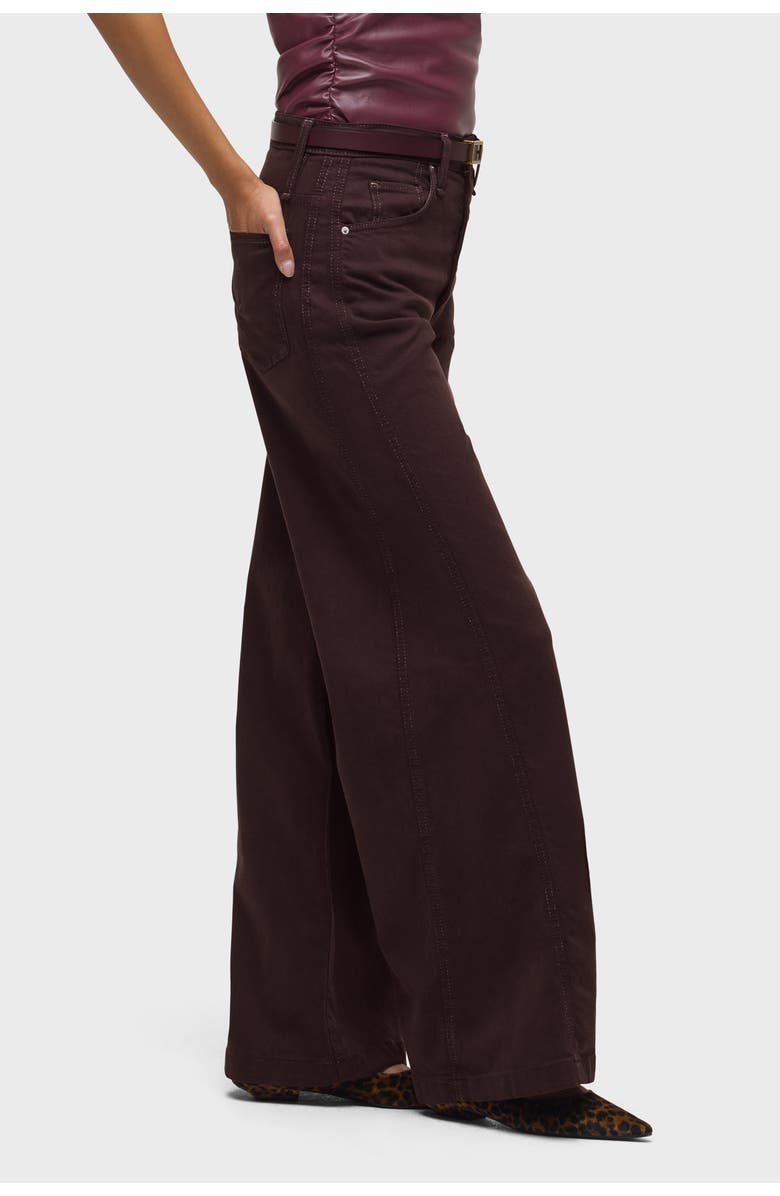 Hudson Jeans James High-Rise W/ Seaming, Alternate, color, Black Coffee