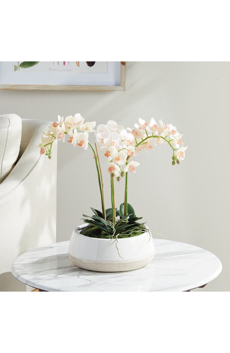 Napa Home & Garden Phalaenopsis Mini Garden Artificial Plant Drop-In, Alternate, color, Pink
