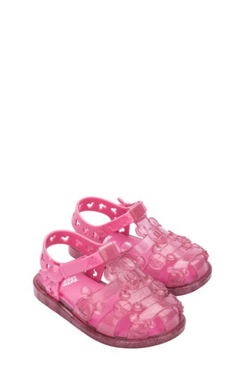 Melissa Kids Mini Posses Sandal In Pink
