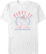 Lost Gods Men's Lost Gods USA Let Freedom Ring Graphic T-Shirt