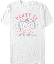Lost Gods Men's Lost Gods USA Let Freedom Ring Graphic T-Shirt