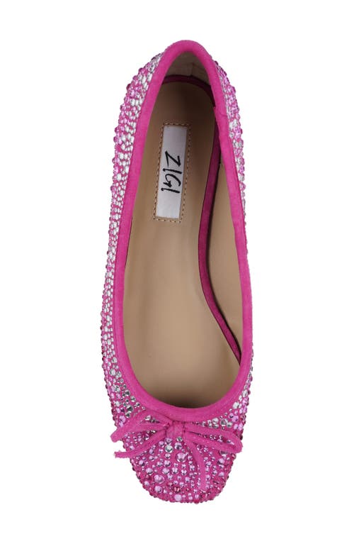 Zigi Xandra Ballet Flat In Pink