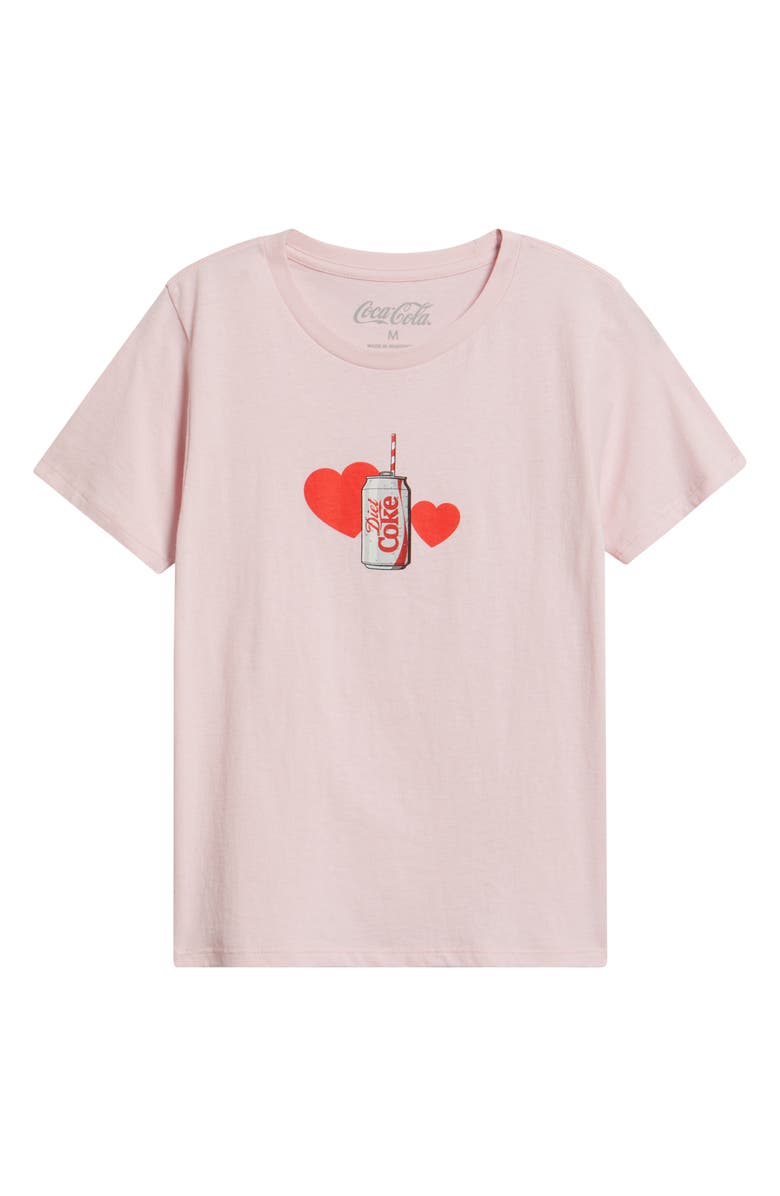 GOLDEN HOUR Diet Coke<sup>®</sup> Cotton Graphic T-Shirt, Alternate, color, Blushing Bride