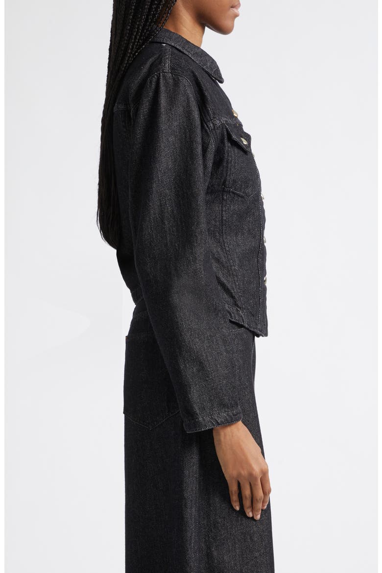 Palo Denim Jacket, Alternate, color, ASH WASH