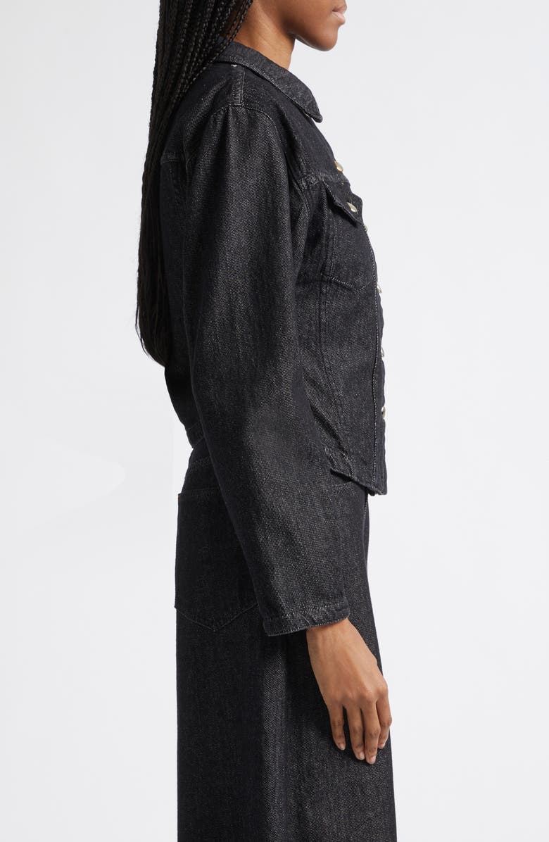 OSSOU Palo Denim Jacket, Alternate, color, Ash Wash