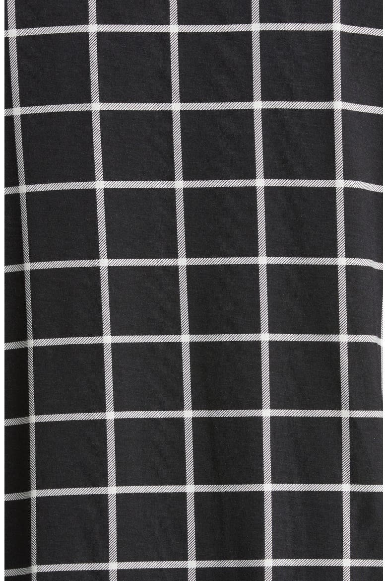 Moonlight Eco Short Pajamas, Alternate, color, BLACK WINDOW PANE