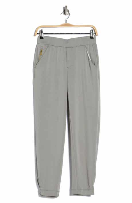 Democracy 'Ab'leisure High Waisted Pleated Hem Joggers