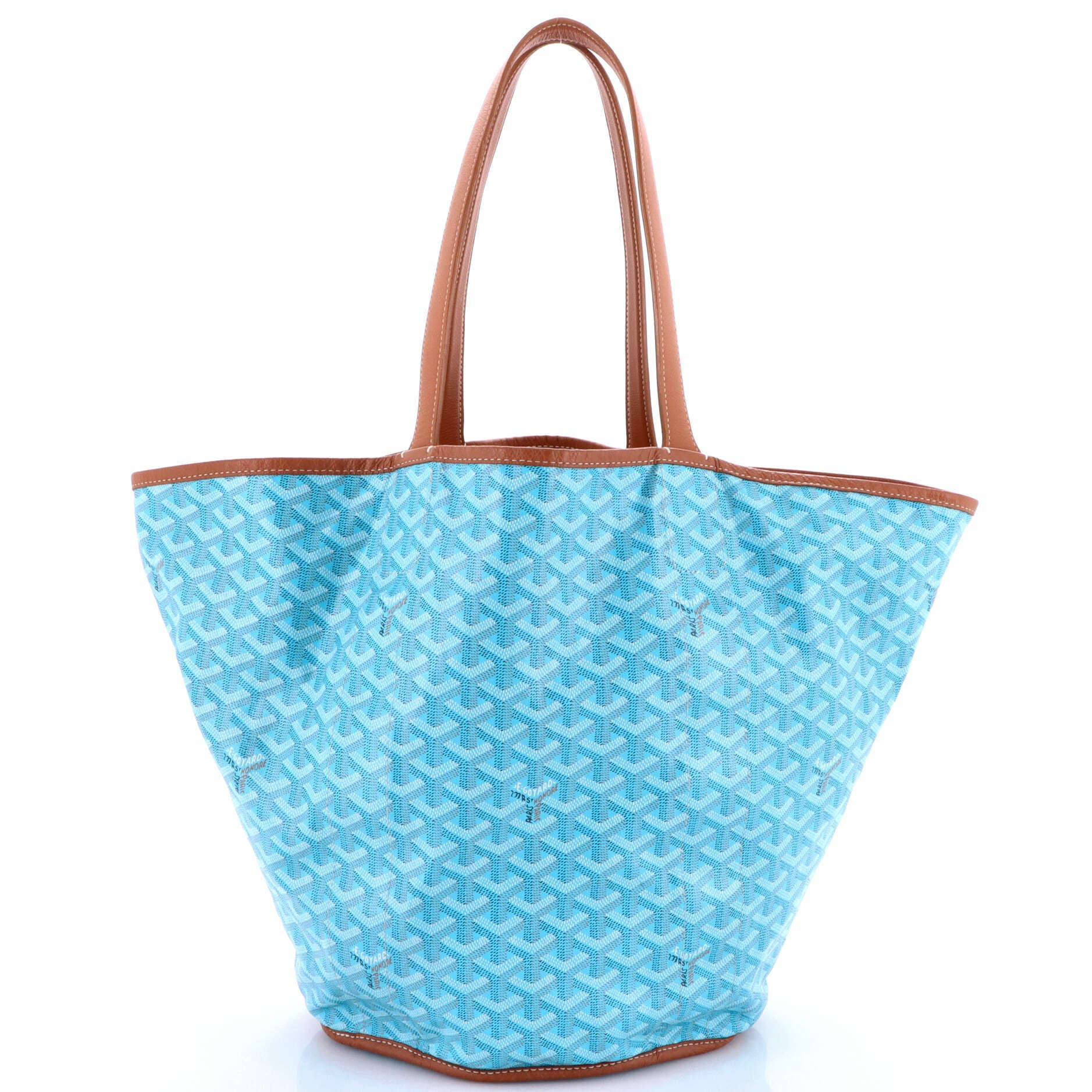 Pre-Owned Goyard Belharra Reversible Tote Coated Canvas, Main, color, 