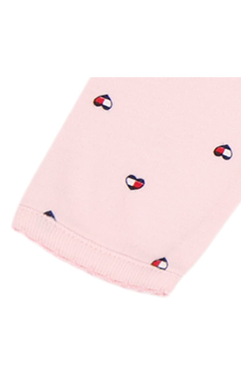 Tommy Hilfiger Tommy Heart Logo Footie, Alternate, color, 