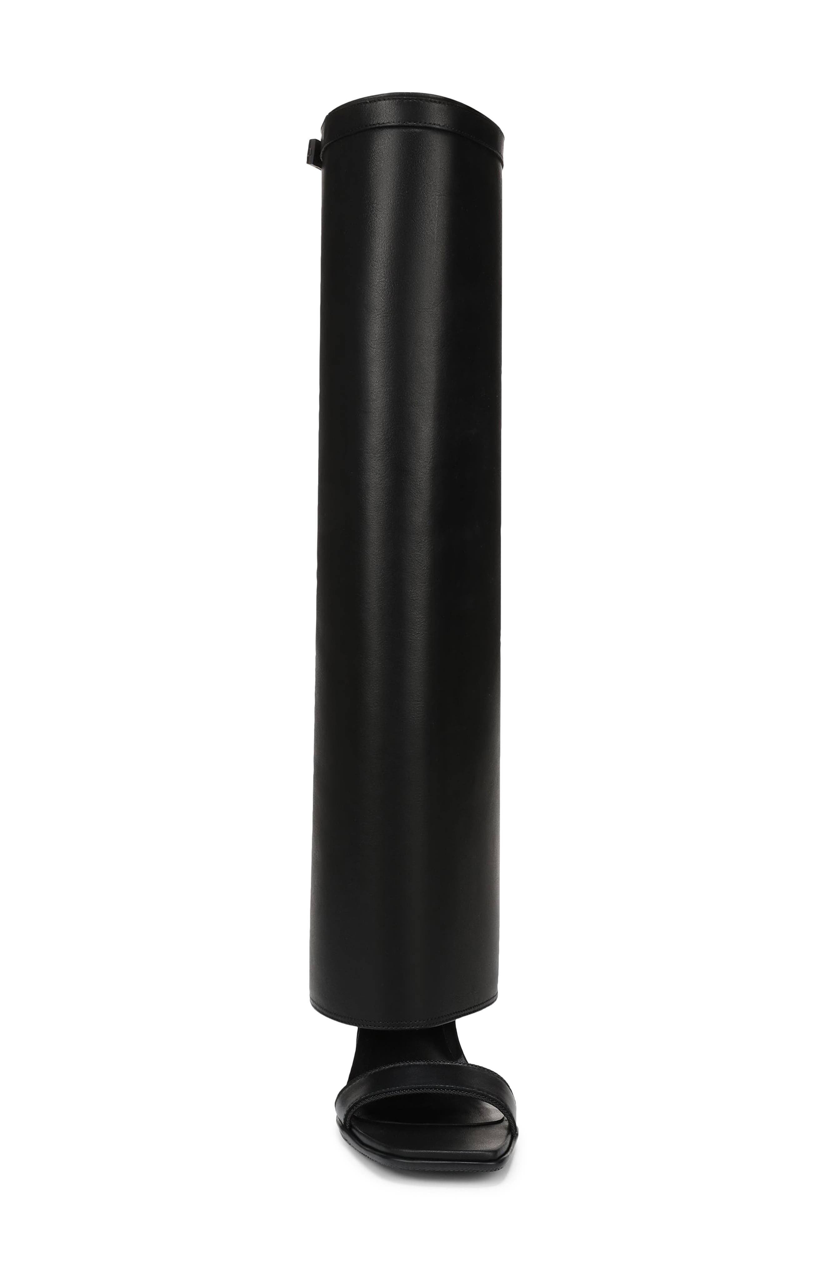 Naturalizer x June Ambrose Nova Shaft Sandal, Alternate, color, Black