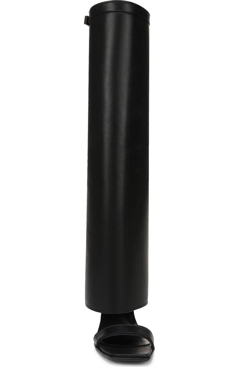 Naturalizer x June Ambrose Nova Shaft Sandal, Alternate, color, Black