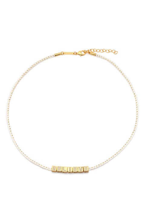 Bolder Believe Paracord Necklace