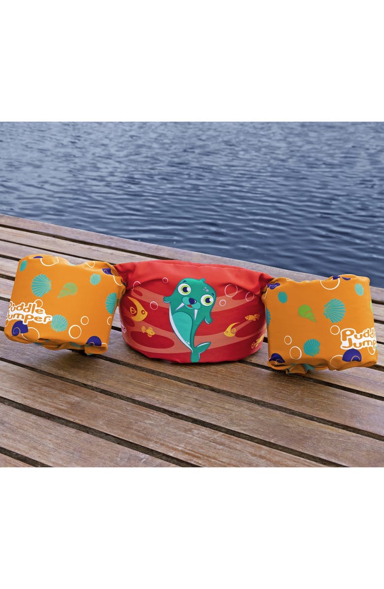 Puddle Jumper Child Deluxe Life Vest, Alternate, color, Multicolored