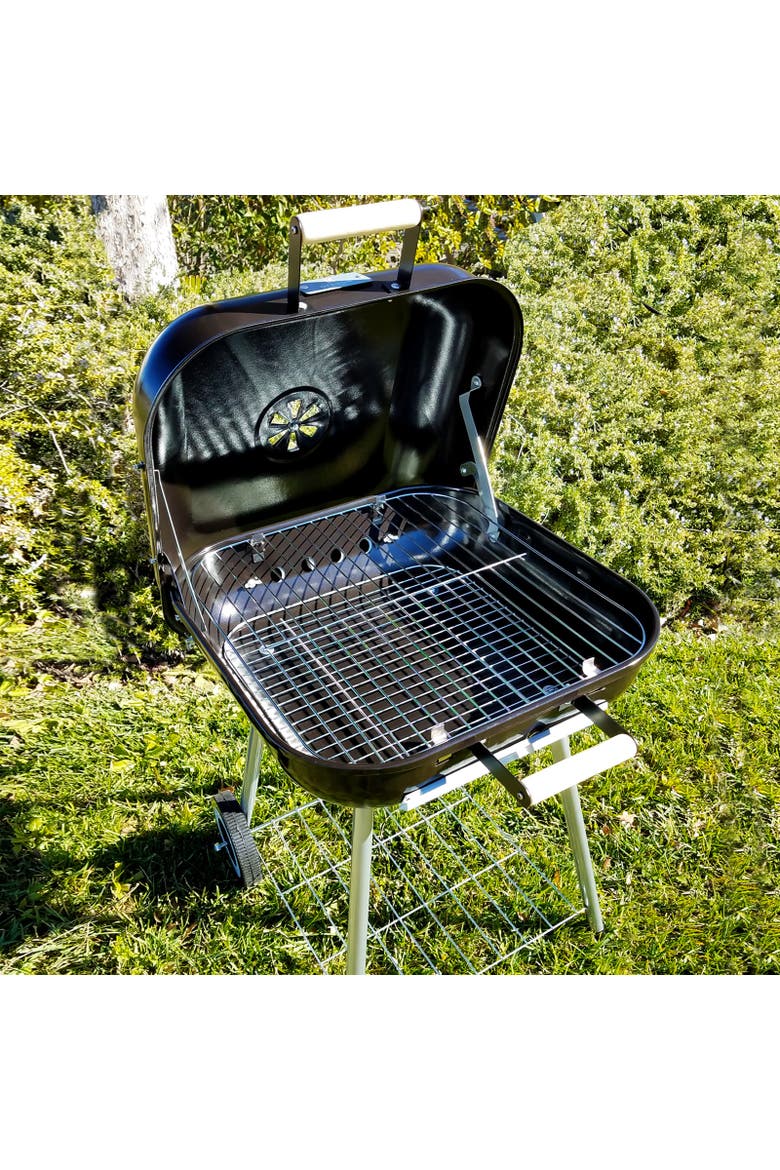 Catari 18 Inch BBQ Grill, Alternate, color, Black