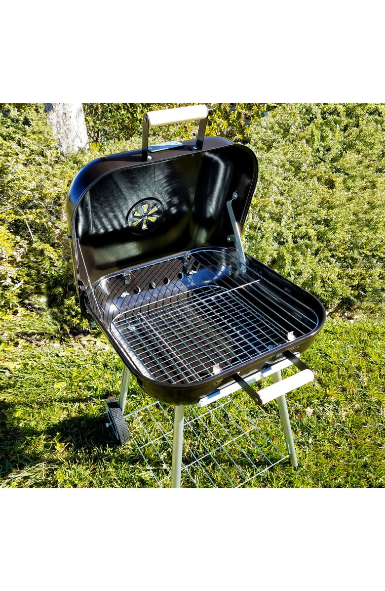 Gibson Home Catari 18 Inch BBQ Grill, Alternate, color, Black
