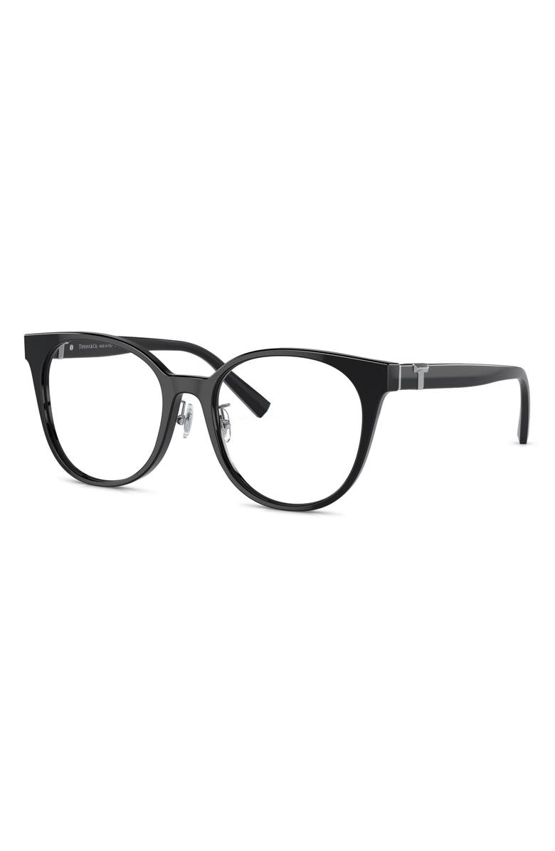 Tiffany & Co. Phantos 53mm Round Optical Glasses, Alternate, color, 