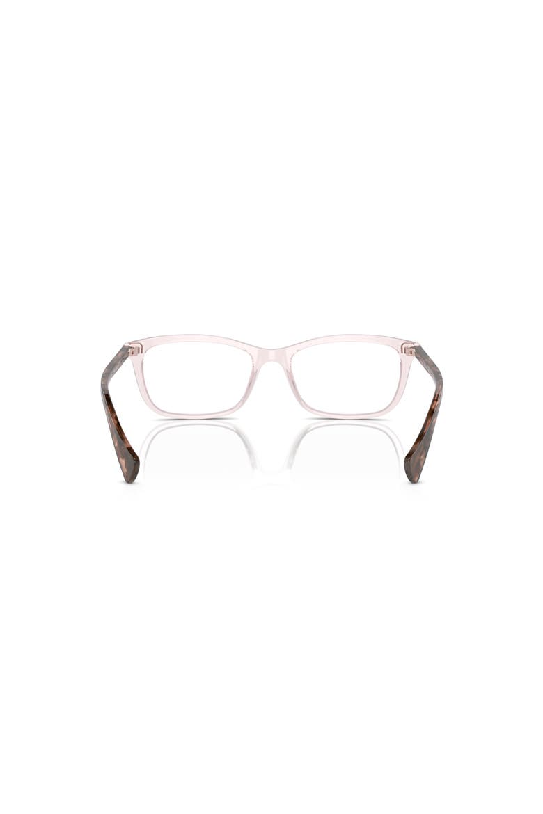 51mm Rectangle optical glasses, Alternate, color, Pink