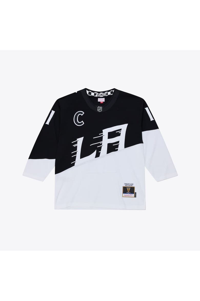 Men's Mitchell & Ness Anze Kopitar Black Los Angeles Kings 2020 Power Play Jersey, Main, color, Black