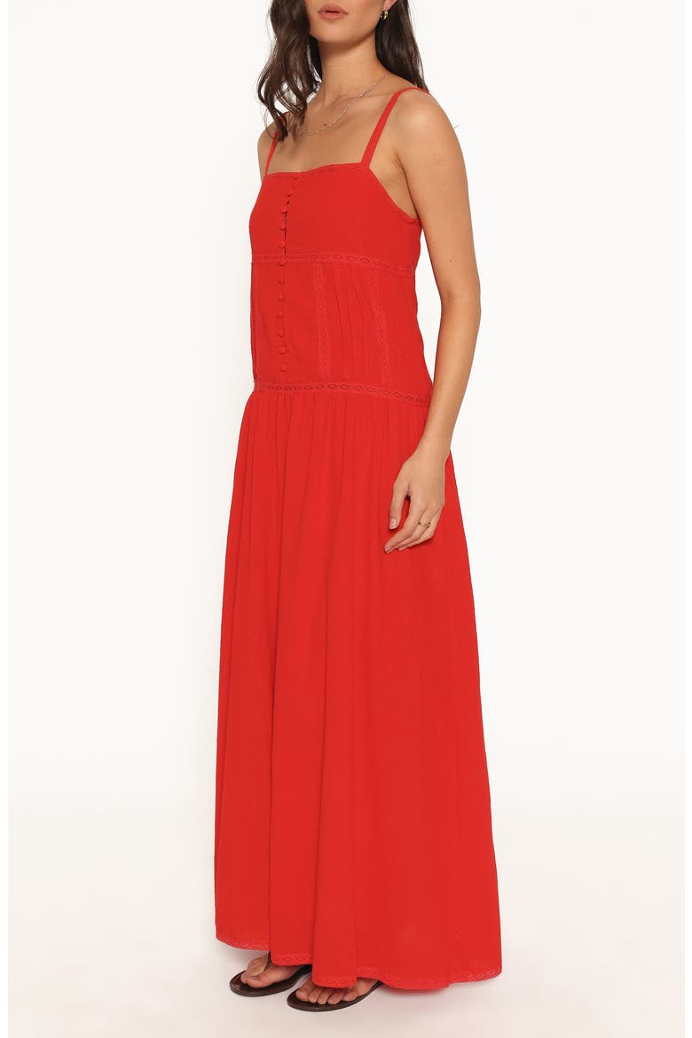 Ebonie Maxi Dress, Alternate, color, RED