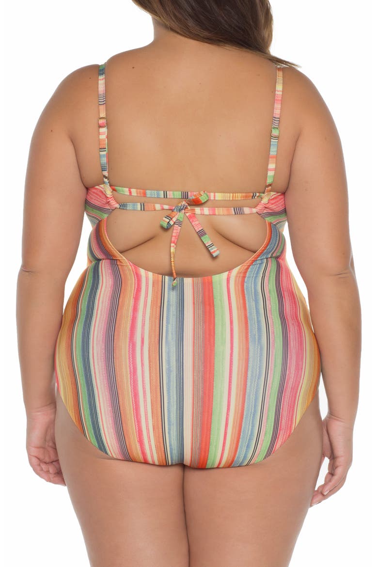 West Village One-Piece Swimsuit, Alternate, color, MULTI