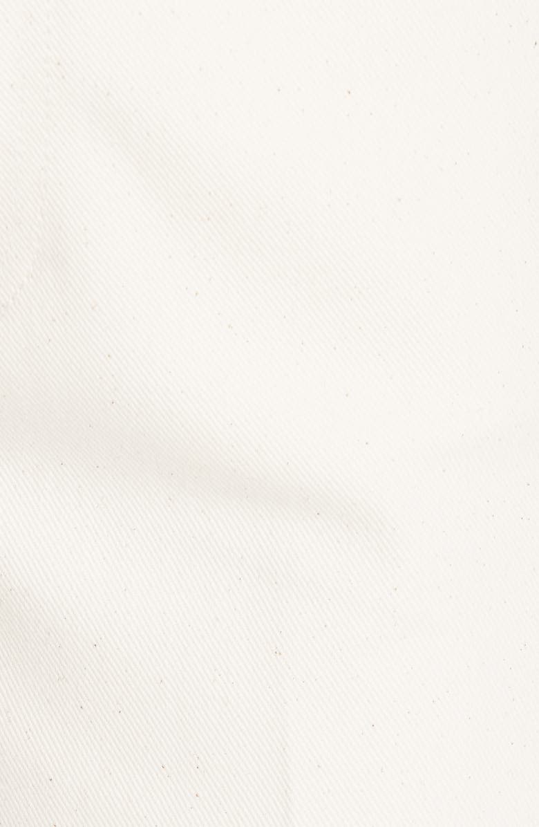 Gucci Ribbon Detail Wide Leg Crop Jeans, Alternate, color, 