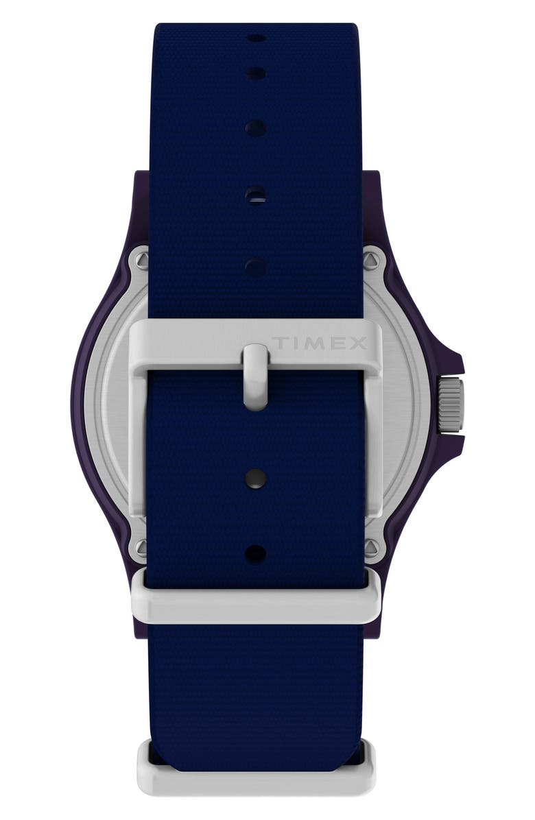 Timex<sup>®</sup> x Fortnite<sup>®</sup> Acadia NATO Strap Watch, 40mm, Alternate, color, Blue