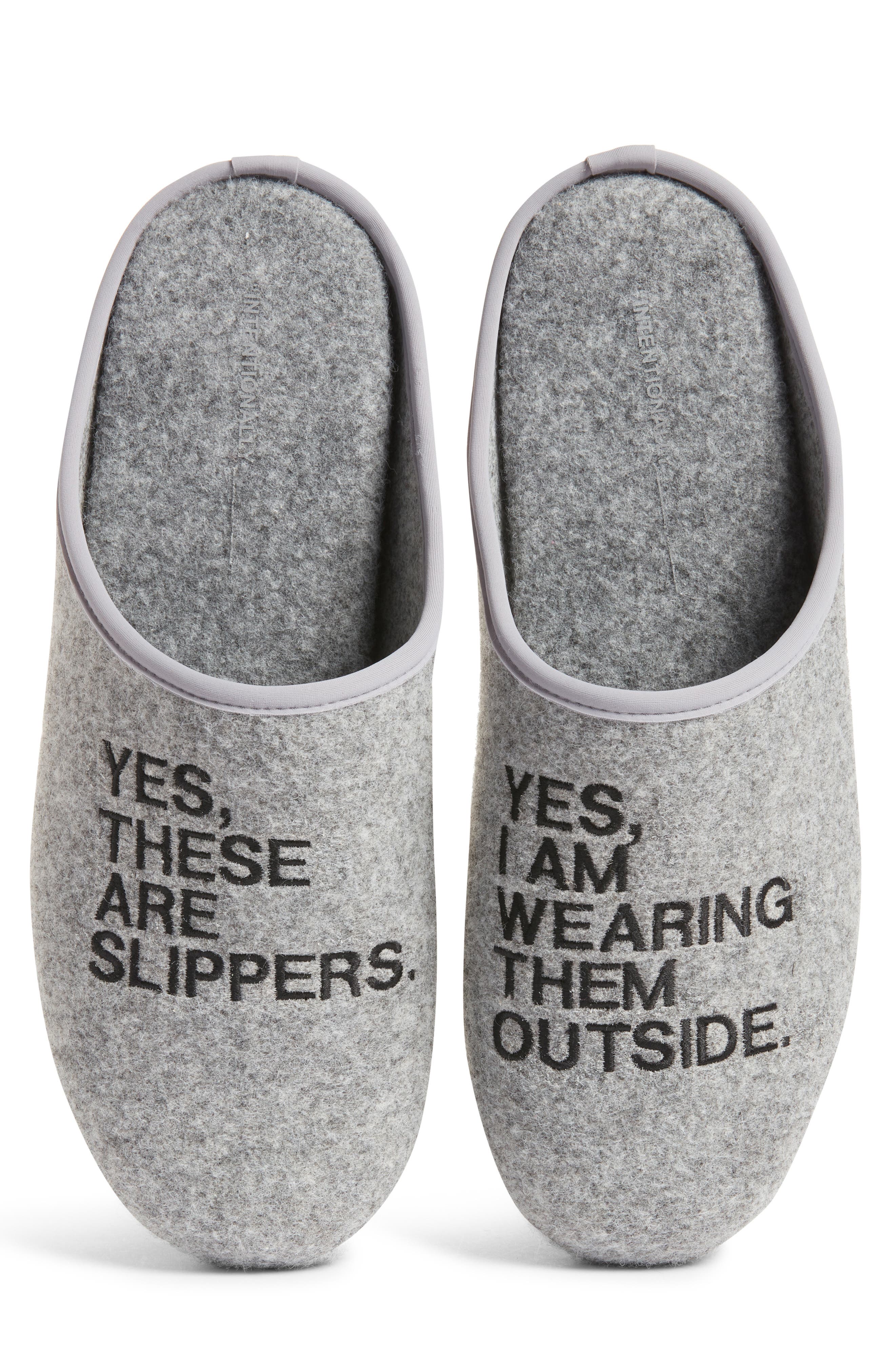 INTENTIONALLY BLANK No Shame Slipper, Main, color, 
