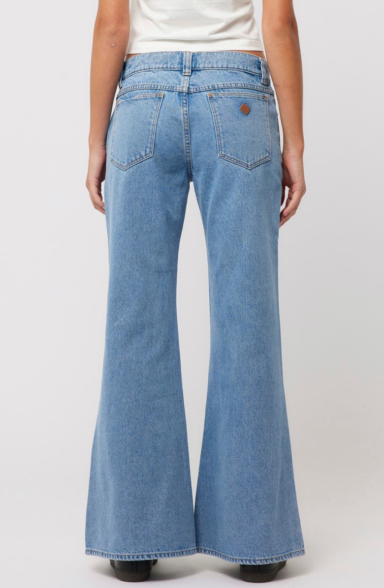 ABRAND '99 Gigi Baggy Flare Leg Jeans, Alternate, color, Mid Blue