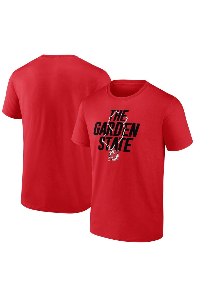 Men's Fanatics Branded Red New Jersey Devils Local T-Shirt, Alternate, color, Red