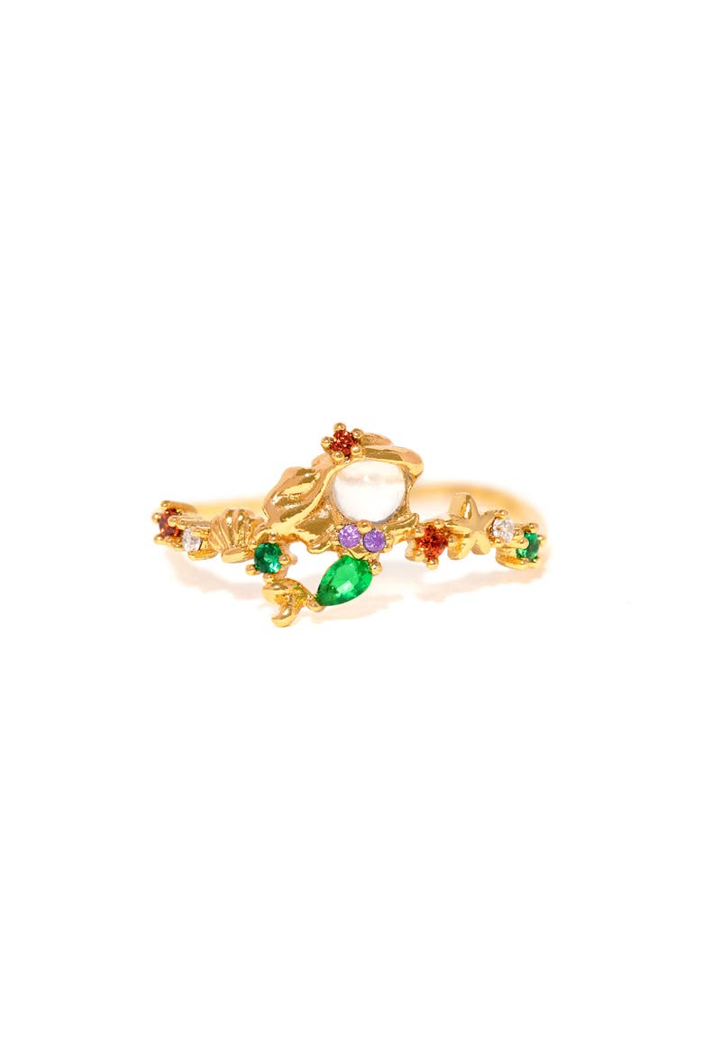 x Disney Princess Ariel Ring, Main, color, GOLD