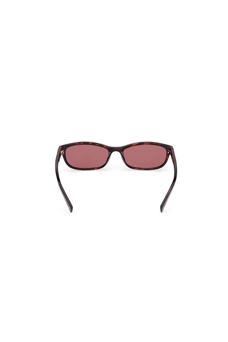 Slim Oval Acetate Sunglasses, Alternate, color, Dark Havana / Bordeaux
