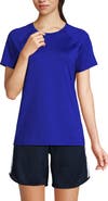 Lands' End School Uniform Short Sleeve Active Tee