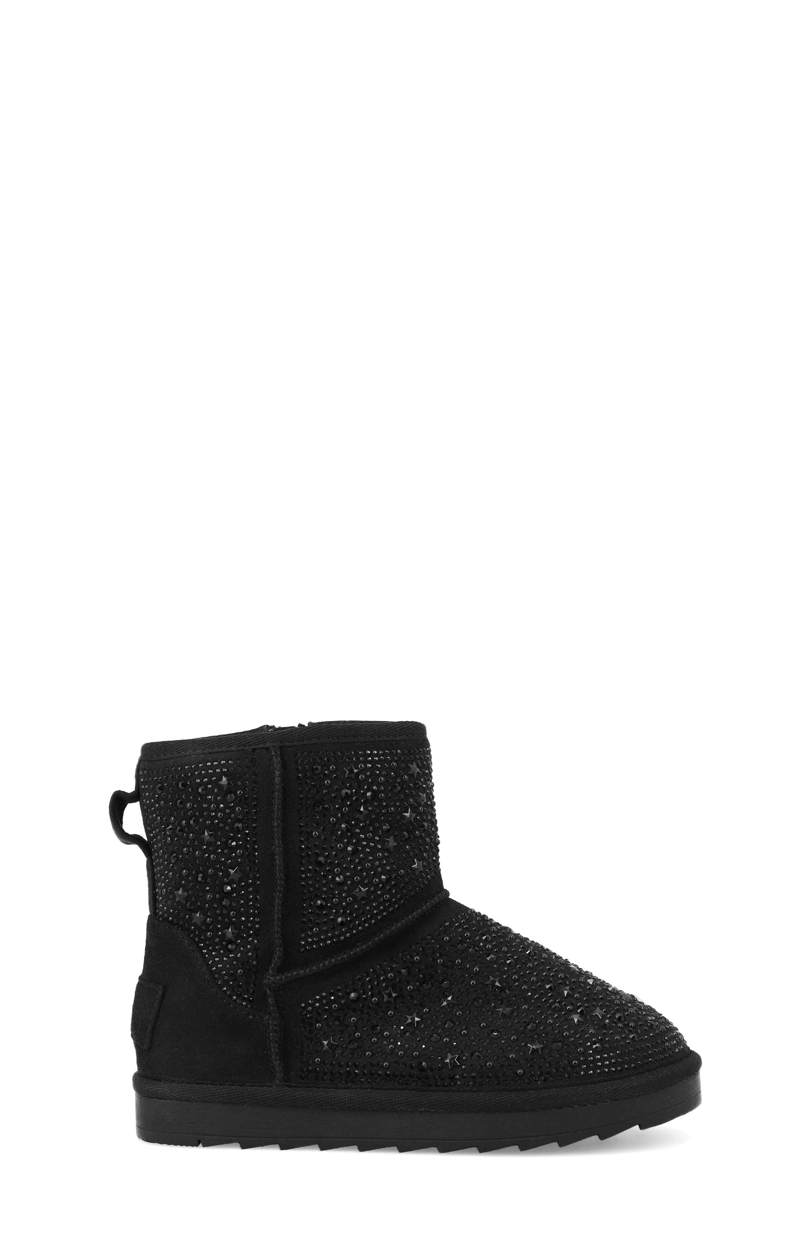 MIA Autymn Faux Shearling Boot, Alternate, color, Black