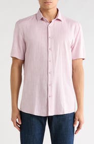 SOUL OF LONDON Short Sleeve Sport Shirt