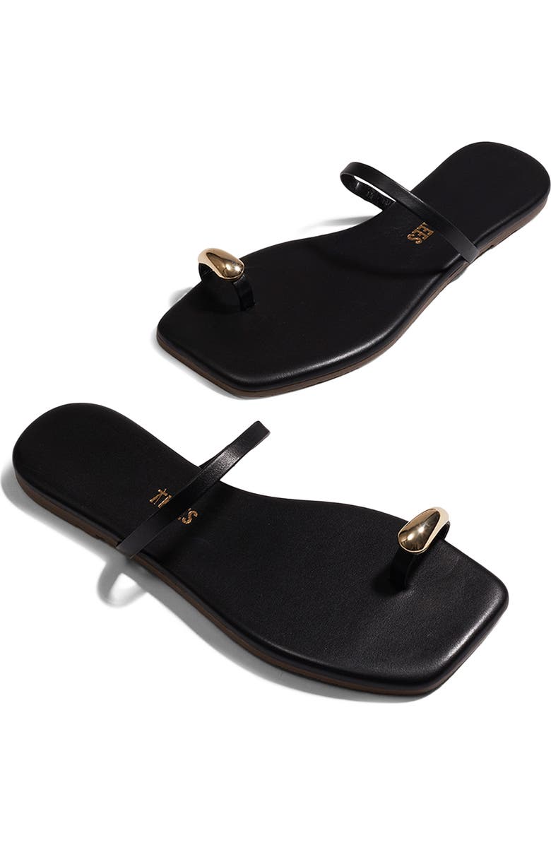 TKEES Colette Toe Loop Sandal, Alternate, color, Sable