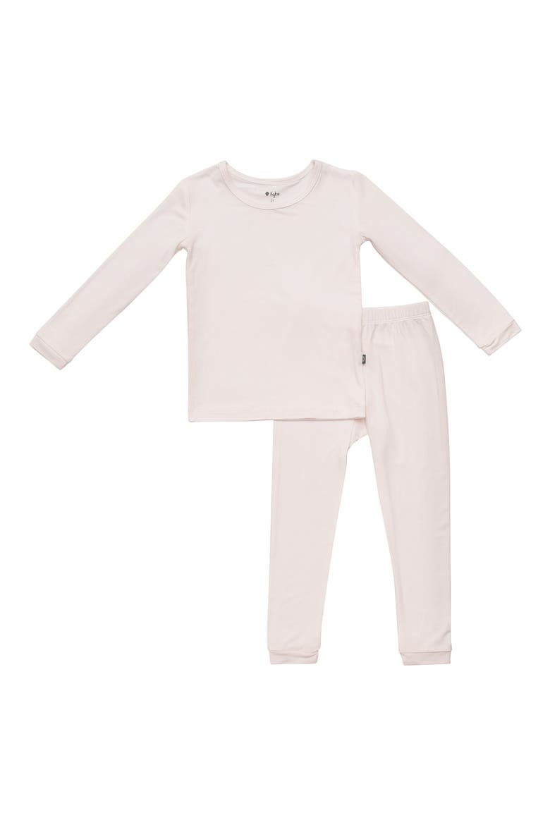 Kids' Fitted Two-Piece Pajamas, Main, color, OAT