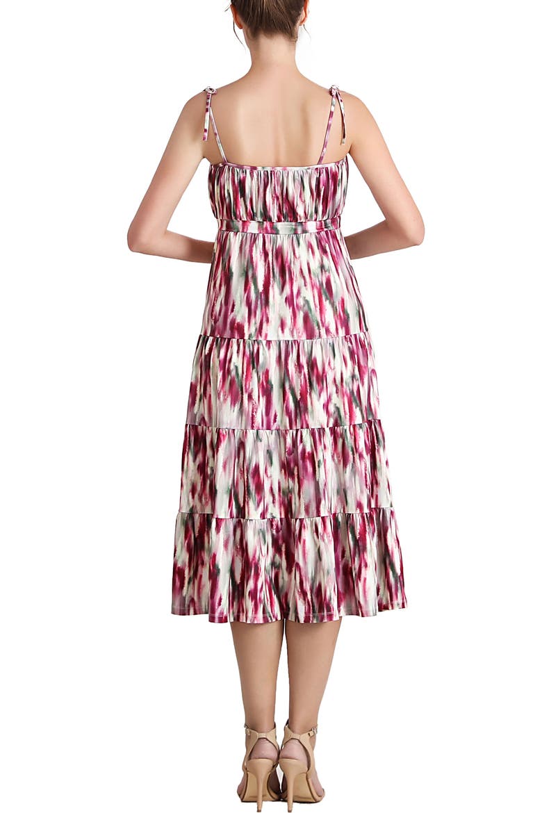 Adia Ruffle Maternity Jersey Sundress, Alternate, color, Multicolored