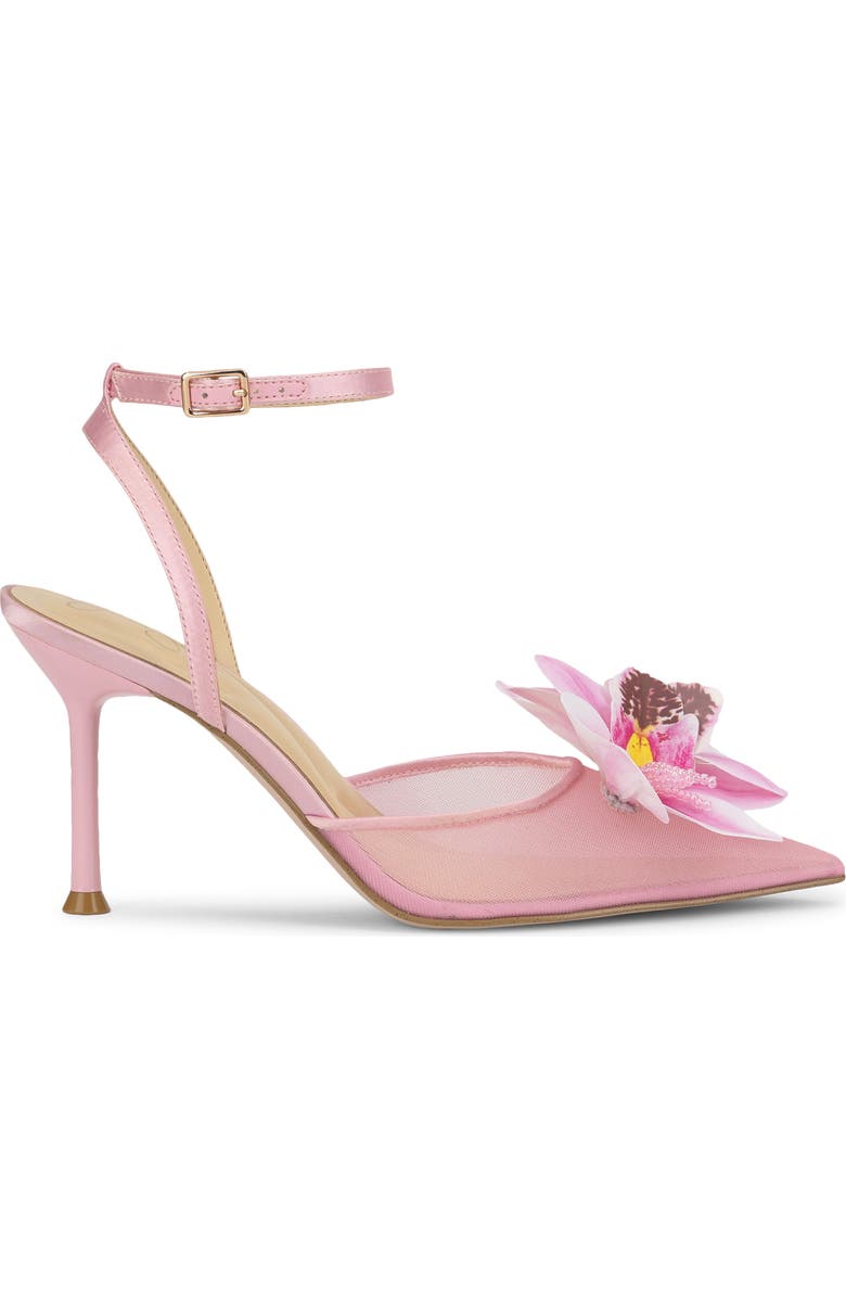 Jessica Simpson Vilyria Embellished Pointed Toe Pump, Alternate, color, Pink Sugar