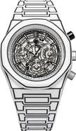 D1 Milano Sketch Skeleton Chronograph Bracelet Watch, 40.5mm