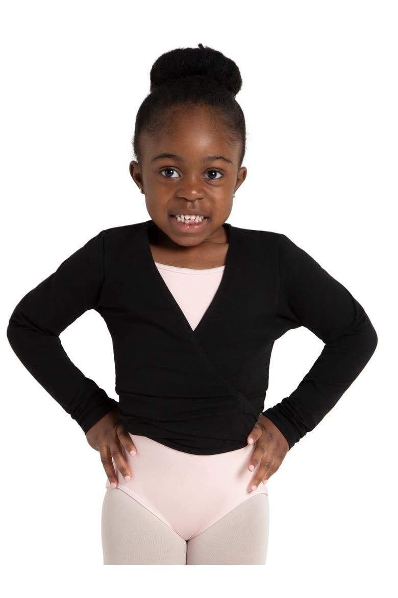 Wrap Top, Main, color, Black