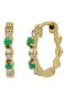 selected 18K Yellow Gold/ Emerald